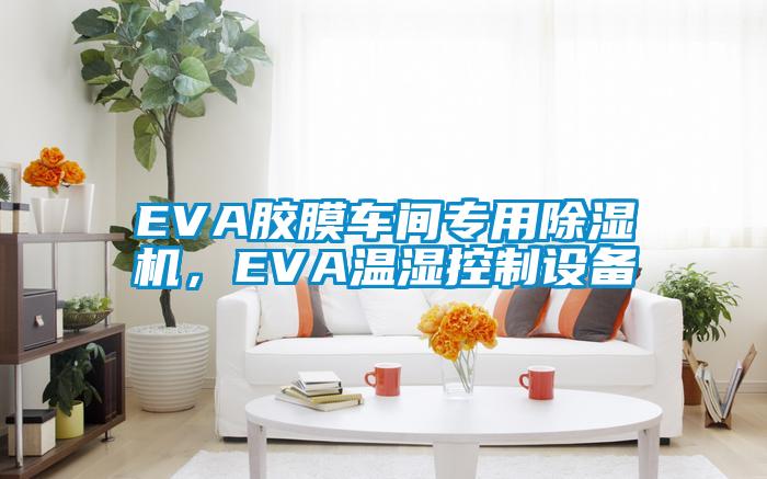 EVA胶膜车间专用91香蕉视频官网机，EVA温湿控制设备