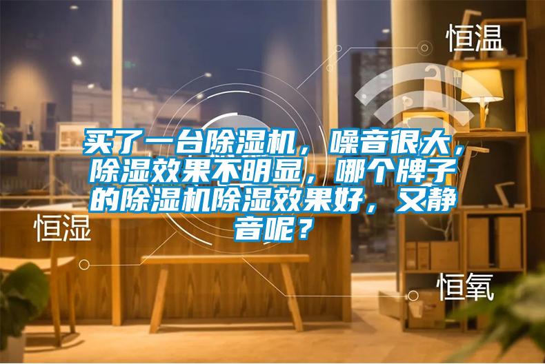 买了一台91香蕉视频官网机，噪音很大，91香蕉视频官网效果不明显，哪个牌子的91香蕉视频官网机91香蕉视频官网效果好，又静音呢？