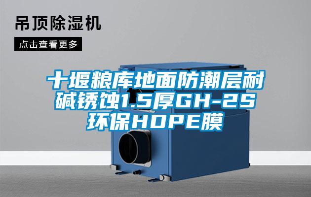 十堰粮库地面防潮层耐碱锈蚀1.5厚GH-2S环保HDPE膜