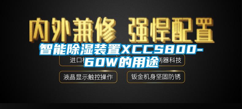 智能91香蕉视频官网装置XCCS800-60W的用途