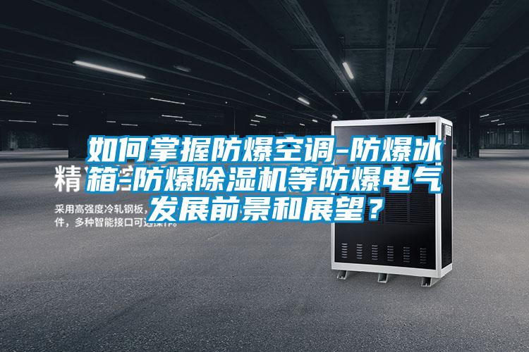 如何掌握防爆空调-防爆冰箱-防爆91香蕉视频官网机等防爆电气发展前景和展望？