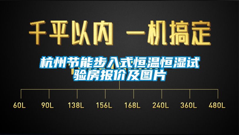 杭州节能步入式恒温恒湿试验房报价及图片